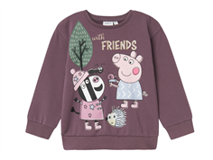 Name It arctic dusk Peppa Pig sweatshirt